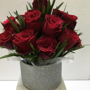 valentine's day Bouquet with flowers